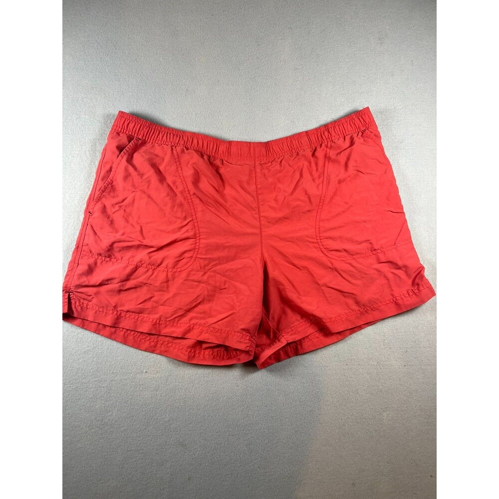 Mens XL columbia 5inch red shorts